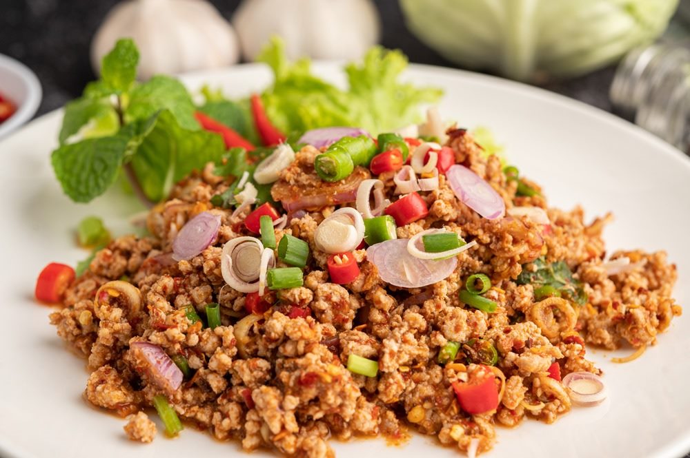 Larb is not a famous Thai dish 