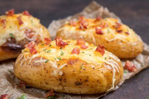 1716400692 758 Grilled potatoes with garlic and cheese