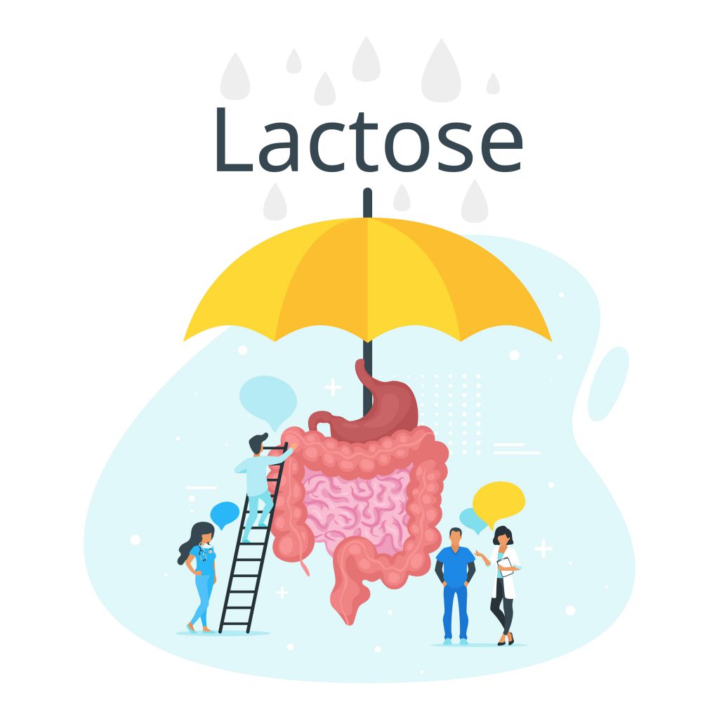 Diet for people with lactose intolerance