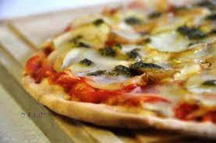 Italian pizza with thin crust is a famous European dish
