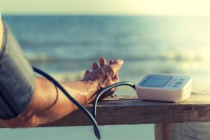 High blood pressure in hot weather