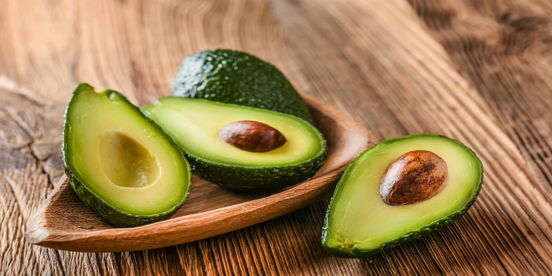 Healthy nutritional analysis of avocado fruit
