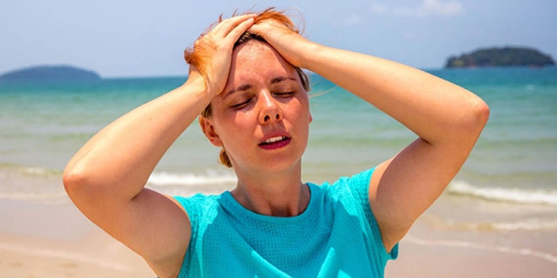The most severe signs of heatstroke