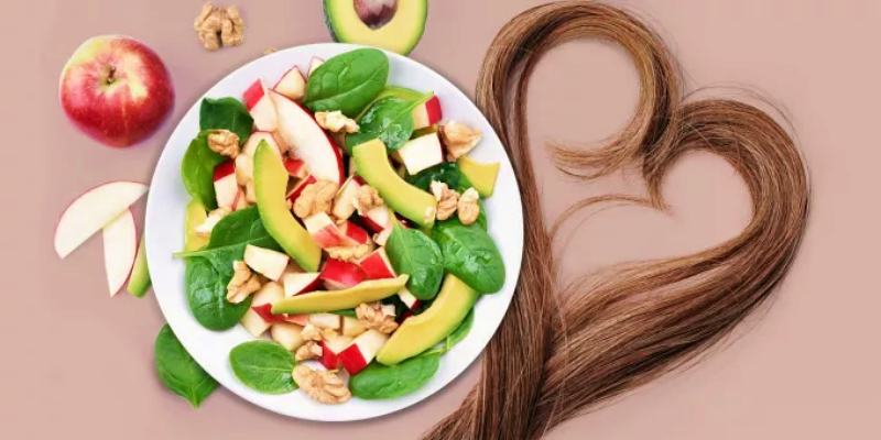 Healthy hair diet