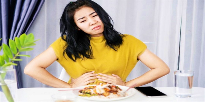 What are the most important eating habits that cause stomach pain?