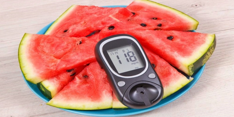 Eating watermelon safely with diabetics