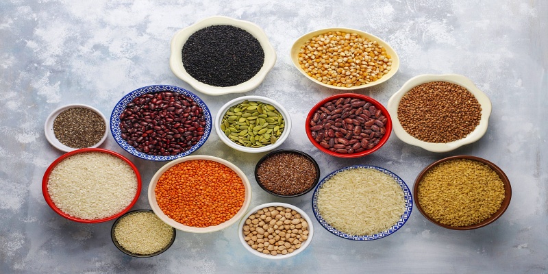 Some types of legumes
