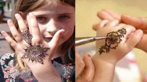 How safe is it to apply black henna to the skin?