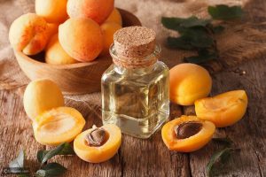Apricot oil for the skin