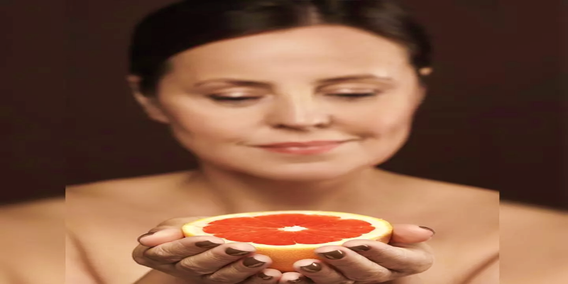How does eating grapefruit help in anti-aging?