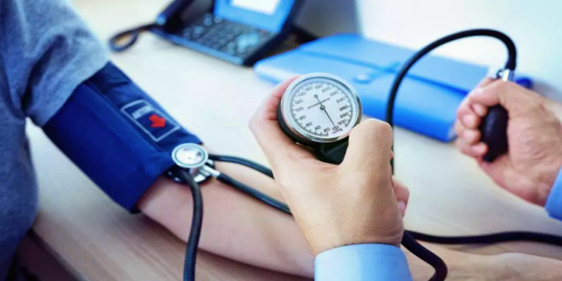 Monitor blood pressure on a regular daily basis