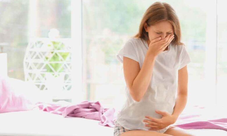 النزلة المعوية أثناء الحمل