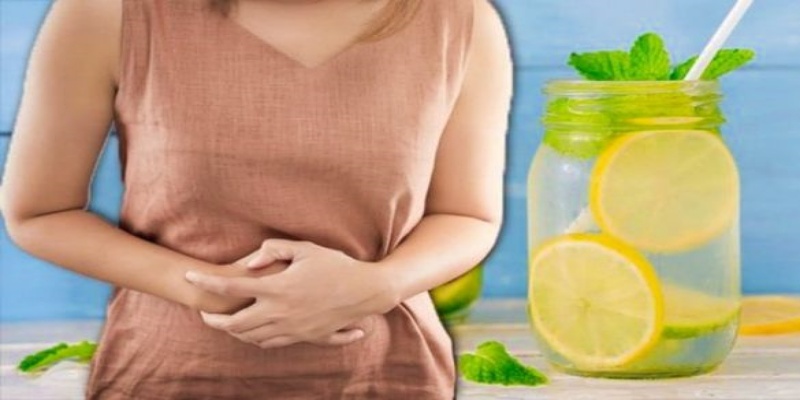 Lemon juice and stomach ulcer patients